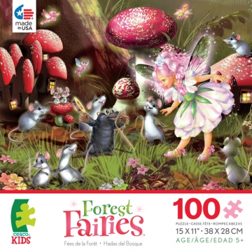PUZZLE LEŚNE WRÓŻKI