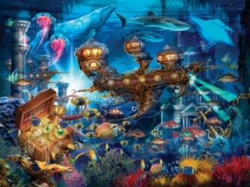 PUZZLE Magiczny Świat Skarb