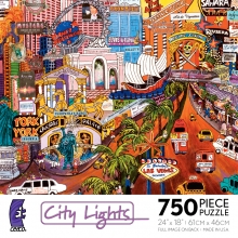 PUZZLE Światła miasta CHICAGO