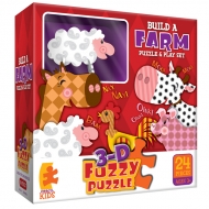 Filcowe Puzzle 3D, wiek 3+