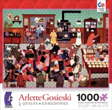 PUZZLE Arlette Gosieski czerwone