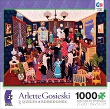 PUZZLE Arlette Gosieski czerwone